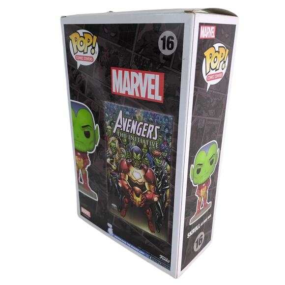 Funko Pop Comic Covers Marvel Skrull as Iron Man, 2023 Limited Edition Avengers - Picture 3 of 6